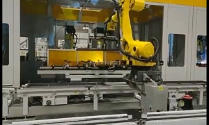 Electro Permanent Magnetic Gripper for Industrial Robot Handling Steel Parts